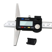 Load image into Gallery viewer, 0-150mm Digital Display Depth Gauge Caliper Vernier Caliper Depth Measuring Ruler, 0-150mm