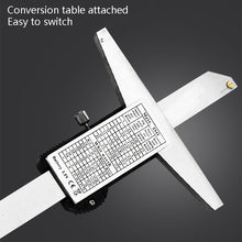 Load image into Gallery viewer, 0-150mm Digital Display Depth Gauge Caliper Vernier Caliper Depth Measuring Ruler, 0-150mm
