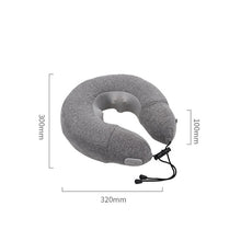 Load image into Gallery viewer, PL60 Neck Massager Cervical Spine Massage Pillow Household Inflatable U-Shaped Neck Pillow, PL60