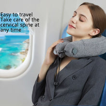 Load image into Gallery viewer, PL60 Neck Massager Cervical Spine Massage Pillow Household Inflatable U-Shaped Neck Pillow, PL60