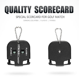 PGM Square Golf Scoring Device Double Dial Counting Device