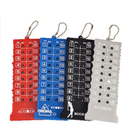 PGM Golf Scoring Device 18 Hole Square Scoring Device Golf Accessories, Random Color Deilvery