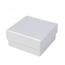Load image into Gallery viewer, 3 PCS Exquisite Silver Jewelry Packaging Gift Box,Random Color Delivery, (5x5cm Square Box), (7.5x7.5cm Square Box)