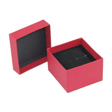 Load image into Gallery viewer, 3 PCS Exquisite Silver Jewelry Packaging Gift Box,Random Color Delivery, (5x5cm Square Box), (7.5x7.5cm Square Box)