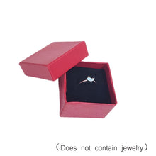 Load image into Gallery viewer, 3 PCS Exquisite Silver Jewelry Packaging Gift Box,Random Color Delivery, (5x5cm Square Box), (7.5x7.5cm Square Box)