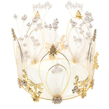 Load image into Gallery viewer, Fairy Dragonfly Fairy Cake Decoration Bridal Crown Baking Birthday Ornaments, Crown Cake Decoration