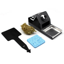 Load image into Gallery viewer, T12 Metal Soldering Iron Stand Electric Soldering Iron Handle Fixed Stand Anti-Static Multi-Function Soldering Iron Stand, T12