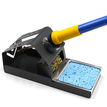 Load image into Gallery viewer, T12 Metal Soldering Iron Stand Electric Soldering Iron Handle Fixed Stand Anti-Static Multi-Function Soldering Iron Stand, T12