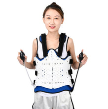 Load image into Gallery viewer, Adjustable Thoracolumbar Fixation Brace And Waist Protector,Style:, Single Airbag One Size, Double Airbag One Size, Standard Model (Without Airbag) One Size