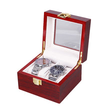 Load image into Gallery viewer, Wooden Baking Paint Watch Box Jewelry Storage Display Box, 2-bit Spray Paint, 3-bit Spray Paint, 5-bit Paint, 6-bit Paint, 10-bit Paint, 12-bit Paint, 20-bit Paint, 6+3 Double-layer Paint, 24-bit Paint, 06 Black + Rice Matte, 10-bit Black + Rice Matte ...