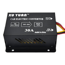 Load image into Gallery viewer, XUYUAN 380W Step-Down Converter 24V to 12V 30A Automotive DC Power Buck Converter, 380W 24V to 12V