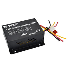 Load image into Gallery viewer, XUYUAN 380W Step-Down Converter 24V to 12V 30A Automotive DC Power Buck Converter, 380W 24V to 12V