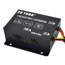 Load image into Gallery viewer, XUYUAN 380W Step-Down Converter 24V to 12V 30A Automotive DC Power Buck Converter, 380W 24V to 12V