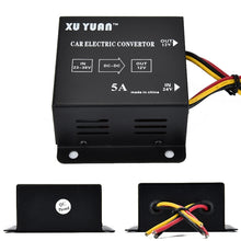 Load image into Gallery viewer, XUYUAN 60W Step-Down Converter 24V to 12V 5A Automotive DC Power Buck Converter