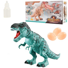 Load image into Gallery viewer, Electric Spray Egg Laying Dinosaur Toy Can Project Dinosaur Model
