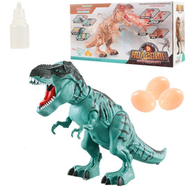 Electric Spray Egg Laying Dinosaur Toy Can Project Dinosaur Model