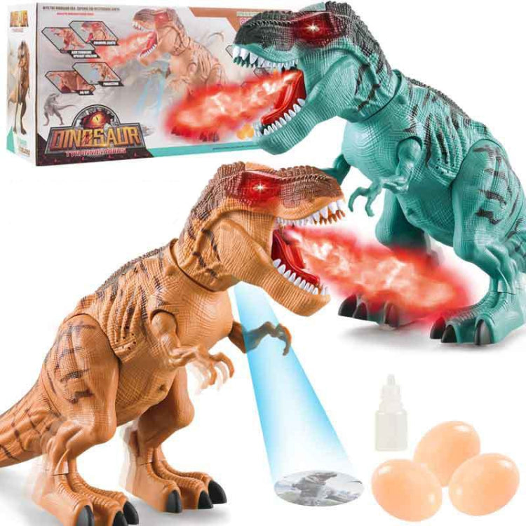 Electric Spray Egg Laying Dinosaur Toy Can Project Dinosaur Model