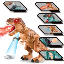 Load image into Gallery viewer, Electric Spray Egg Laying Dinosaur Toy Can Project Dinosaur Model