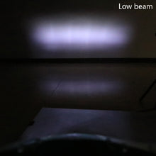 Load image into Gallery viewer, Motorcycle LDE Retro Headlights LED Far Near Beam Lights For Yamaha LC135 V2-V6, Transparent Glass, Smoked Glass