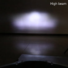 Load image into Gallery viewer, Motorcycle LDE Retro Headlights LED Far Near Beam Lights For Yamaha LC135 V2-V6, Transparent Glass, Smoked Glass