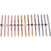 Load image into Gallery viewer, Gedi 52004 Ladies Quartz Diamond Bracelet Watch