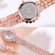 Load image into Gallery viewer, Gedi 52004 Ladies Quartz Diamond Bracelet Watch