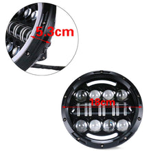 Load image into Gallery viewer, 7 Inch Motorcycle Retro Modified Headlights Day Trip LED Far Near Beam Lights  For Wrangler / Harley, Day Trip LED Far Near Beam Lights