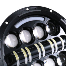 Load image into Gallery viewer, 7 Inch Motorcycle Retro Modified Headlights Day Trip LED Far Near Beam Lights  For Wrangler / Harley, Day Trip LED Far Near Beam Lights