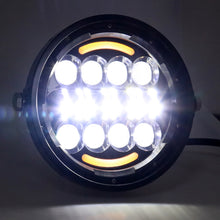 Load image into Gallery viewer, 7 Inch Motorcycle Retro Modified Headlights Day Trip LED Far Near Beam Lights  For Wrangler / Harley, Day Trip LED Far Near Beam Lights