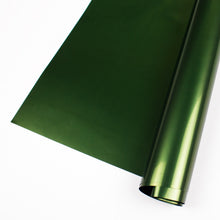 Load image into Gallery viewer, Matte Platinum Paper Flower Wrapping Paper OPP Material Bouquet Wrapping Paper, Army Green, Breown, Royal Blue, Wine Red, Rose Red, Red, Golden, Deep Purple, Silver, Black, Medium Purple, Cement Gray, Moonlight Blue, Natural Green