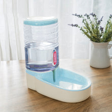 Load image into Gallery viewer, Hipidog Pet Automatic Feeder Cat &amp; Dog Waterer Feeding Bowl Combined Grain Storage Bucket, Drinking Fountain (Blue), Drinking Fountain (Green), Drinking Fountain (Pink), Drinking Fountain (Grey), Feeder (Blue), Feeder (Green), Feeder (Pink), Feeder (Grey)