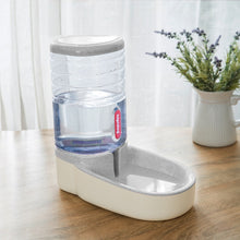 Load image into Gallery viewer, Hipidog Pet Automatic Feeder Cat &amp; Dog Waterer Feeding Bowl Combined Grain Storage Bucket, Drinking Fountain (Blue), Drinking Fountain (Green), Drinking Fountain (Pink), Drinking Fountain (Grey), Feeder (Blue), Feeder (Green), Feeder (Pink), Feeder (Grey)