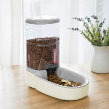 Load image into Gallery viewer, Hipidog Pet Automatic Feeder Cat &amp; Dog Waterer Feeding Bowl Combined Grain Storage Bucket, Drinking Fountain (Blue), Drinking Fountain (Green), Drinking Fountain (Pink), Drinking Fountain (Grey), Feeder (Blue), Feeder (Green), Feeder (Pink), Feeder (Grey)