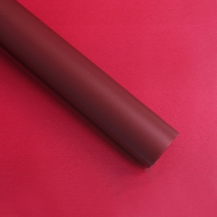 20 Sheets / Pack Flower Wrapping Paper Matte Paper Gift Paper Translucent Wrapping Paper Material, Colour: Wine Red, Wine Red, Brown, Golden, Silver, Black, Rose Red, Deep Pink, Deep Champagne, Gouache, Light Champagne, White Tea, Red Gray, Light Gray ...