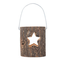 Load image into Gallery viewer, 120211 Valentine Day Atmosphere Lamp Candle Holder Cafe Decoration Home Party Decoration Tea Wax Wooden Candle Cup, Snowflake, Pine, Five Stars, Love