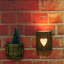 Load image into Gallery viewer, 120211 Valentine Day Atmosphere Lamp Candle Holder Cafe Decoration Home Party Decoration Tea Wax Wooden Candle Cup, Snowflake, Pine, Five Stars, Love