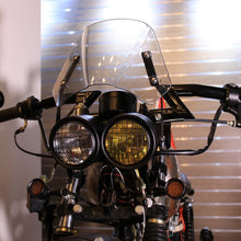 Load image into Gallery viewer, Motorcycle Retro Headlight CG125 Metal Universal Headlight Retro Dual Lamp, Retro Dual Lamp
