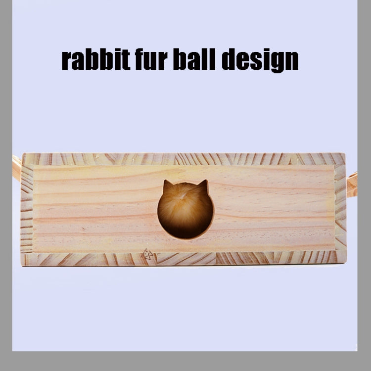 Hamster And Cat Toys Solid Wood Cat Supplies, Cloud Hairy Mouse, Five-hole Hairy Mouse, Eight-hole Hairy Mouse, Cloud Doll, Five-hole Doll, Eight-hole doll