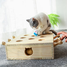 Load image into Gallery viewer, Hamster And Cat Toys Solid Wood Cat Supplies, Cloud Hairy Mouse, Five-hole Hairy Mouse, Eight-hole Hairy Mouse, Cloud Doll, Five-hole Doll, Eight-hole doll