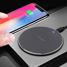 Load image into Gallery viewer, K8 15W Universal Aluminum Alloy Mobile Phone Wireless Charger, with 1m Cable, with 50cm Cable