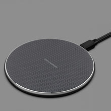 Load image into Gallery viewer, K8 15W Universal Aluminum Alloy Mobile Phone Wireless Charger, with 1m Cable, with 50cm Cable