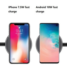 Load image into Gallery viewer, K8 15W Universal Aluminum Alloy Mobile Phone Wireless Charger, with 1m Cable, with 50cm Cable