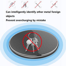 Load image into Gallery viewer, K8 15W Universal Aluminum Alloy Mobile Phone Wireless Charger, with 1m Cable, with 50cm Cable