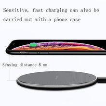 Load image into Gallery viewer, K8 15W Universal Aluminum Alloy Mobile Phone Wireless Charger, with 1m Cable, with 50cm Cable