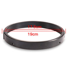 Load image into Gallery viewer, 7 Inch Motorcycle Headlight Modification Parts Headlight Ring Bracket, Black, Silver