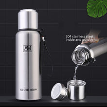 Load image into Gallery viewer, 304 Stainless Steel Insulated Mug Large Capacity Sports Water Cup Outdoor Travel Pot, 500ml, 750ml, 1000ml, 1500ml