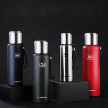 Load image into Gallery viewer, 304 Stainless Steel Insulated Mug Large Capacity Sports Water Cup Outdoor Travel Pot, 500ml, 750ml, 1000ml, 1500ml
