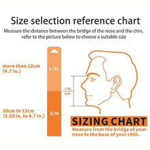 Load image into Gallery viewer, Snorkeling Mask Double Tube Silicone Full Dry Diving Mask Adult Swimming Mask Diving Goggles, S/M, L/XL