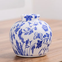 Load image into Gallery viewer, QH-28 Blue-and-white Porcelain Silicone Night Light USB Bedroom Bedside Lamp Pat Sensor Lamp
