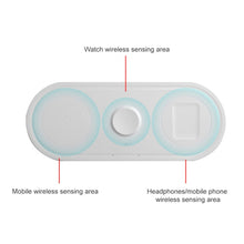 Load image into Gallery viewer, KT-W50A8 3 in 1 10W Multi-Function Bracket Wireless Charger for iPhones / iWatch / AirPods
